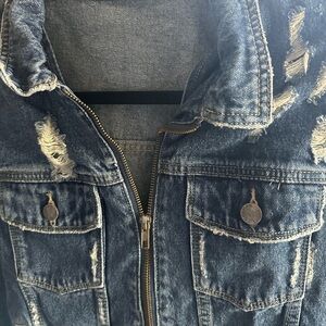 Gently used Carmar jean jacket size M